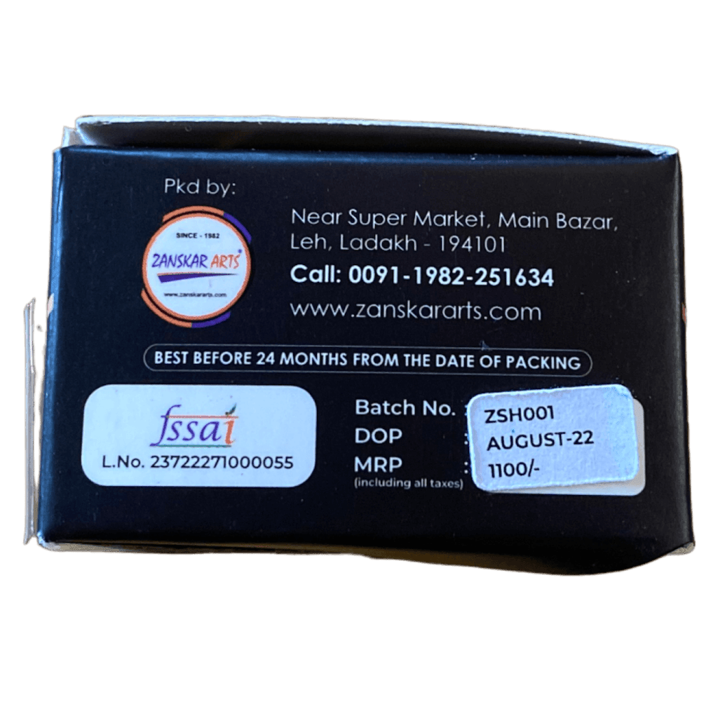 Ladhaki Shilajit | Pure Shilajit | 10 Gram - ZANSKAR ARTS