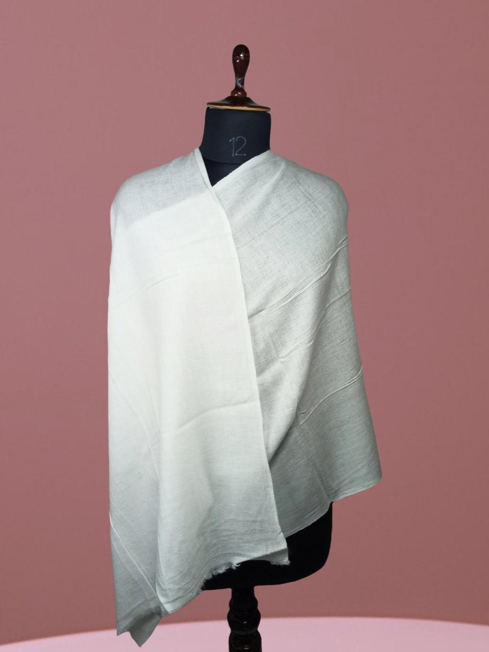 Ladies Fine Wool Stole | Neck Scarf | Reversible - ZANSKAR ARTS