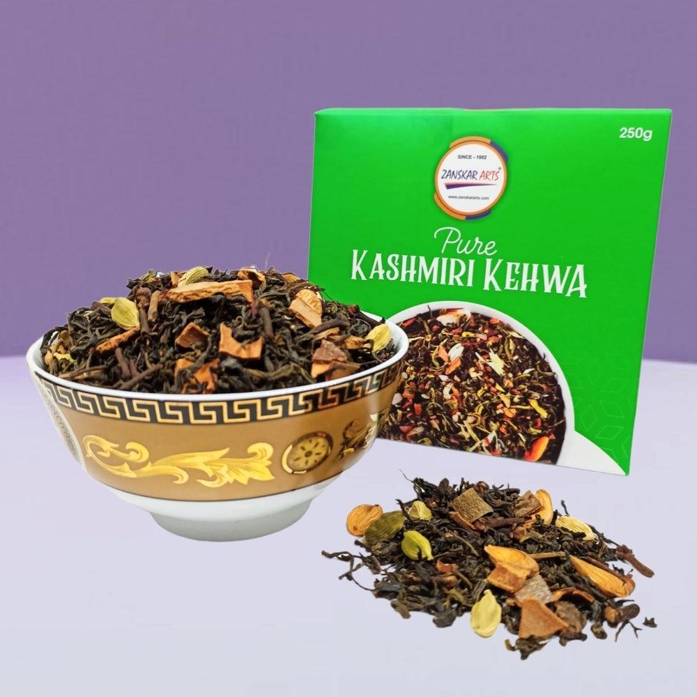 Pure Kashmiri Kehwa | Kashmiri Tea | Koshur Kashmiri Kahwa 250g - ZANSKAR ARTS