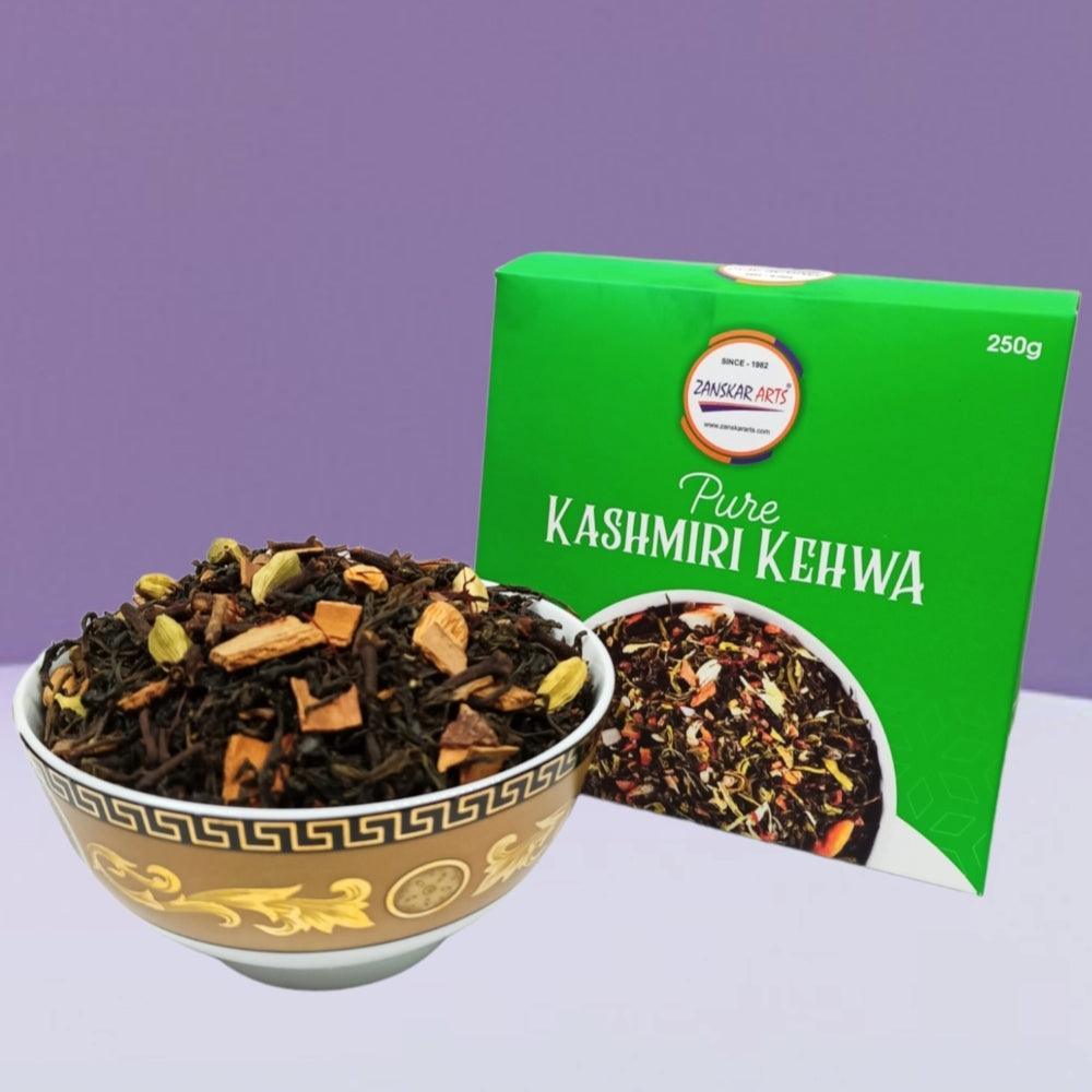 Pure Kashmiri Kehwa | Kashmiri Tea | Koshur Kashmiri Kahwa 250g - ZANSKAR ARTS
