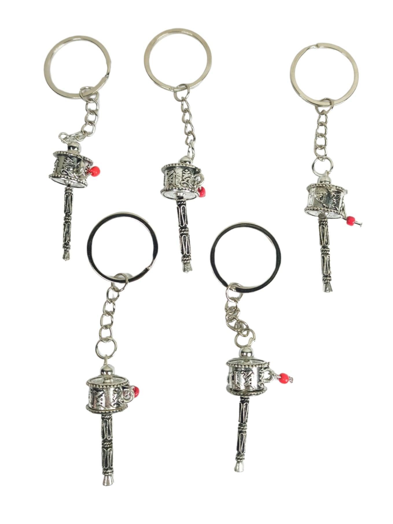 Tibetian Prayer Wheel Keychain | Julley keychain | Ladakh Souvenirs - ZANSKAR ARTS