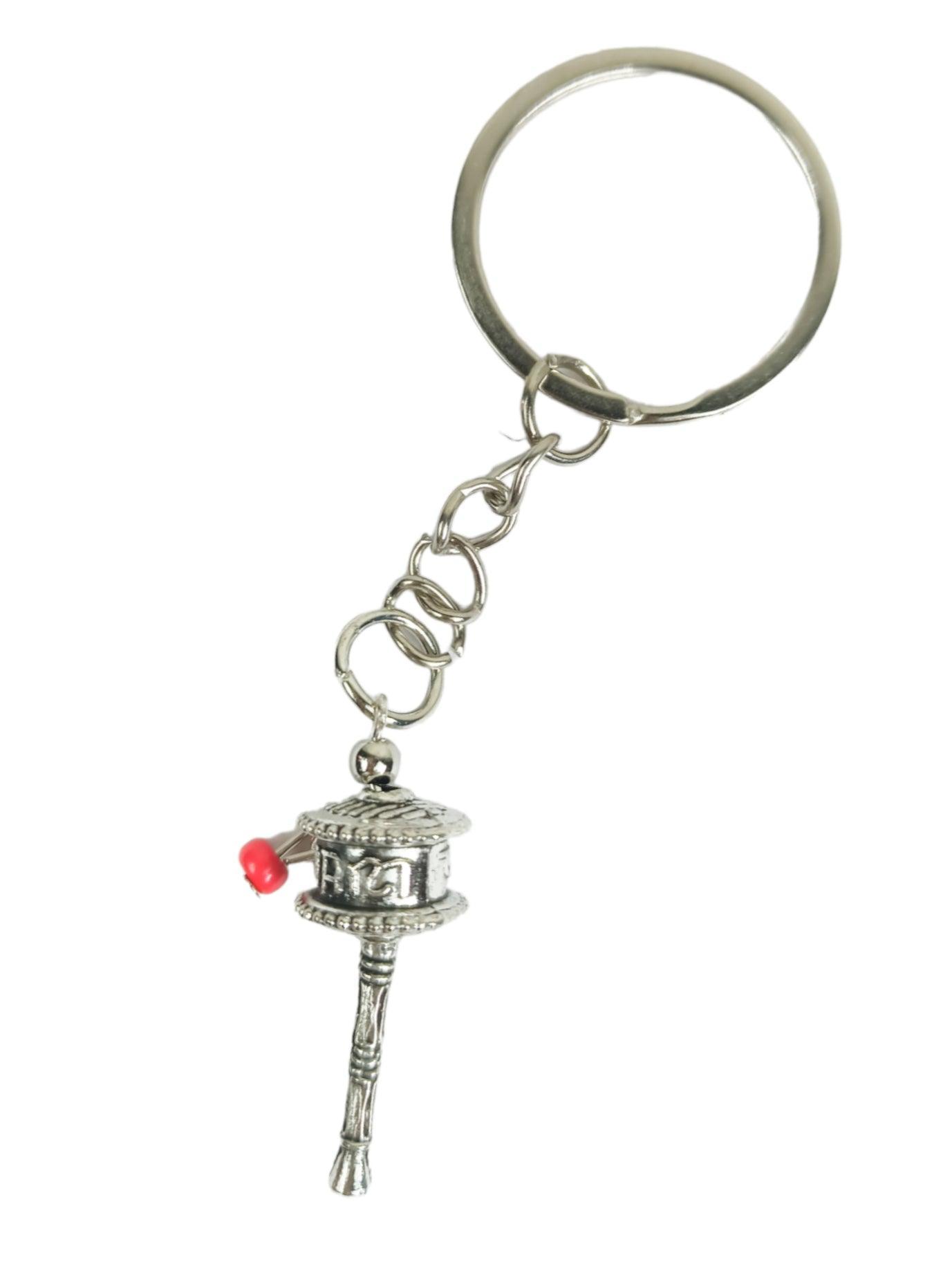 Tibetian Prayer Wheel Keychain | Julley keychain | Ladakh Souvenirs - ZANSKAR ARTS