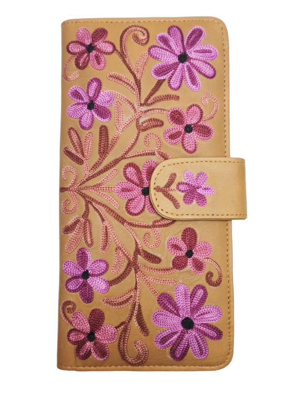 Travel Wallet Leather | Casual Clutch | Regular Size - ZANSKAR ARTS