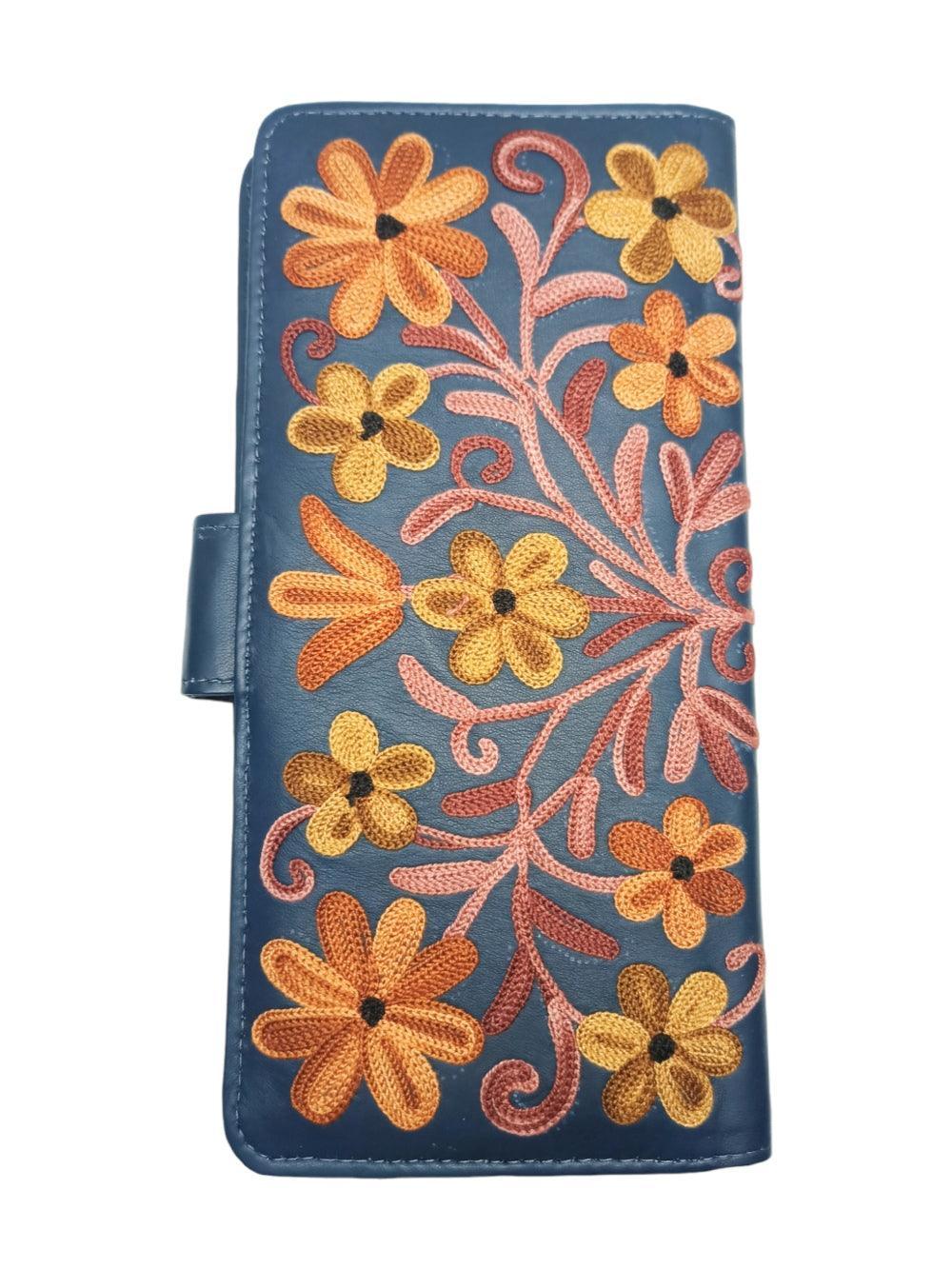 Travel Wallet Leather | Casual Clutch | Regular Size - ZANSKAR ARTS