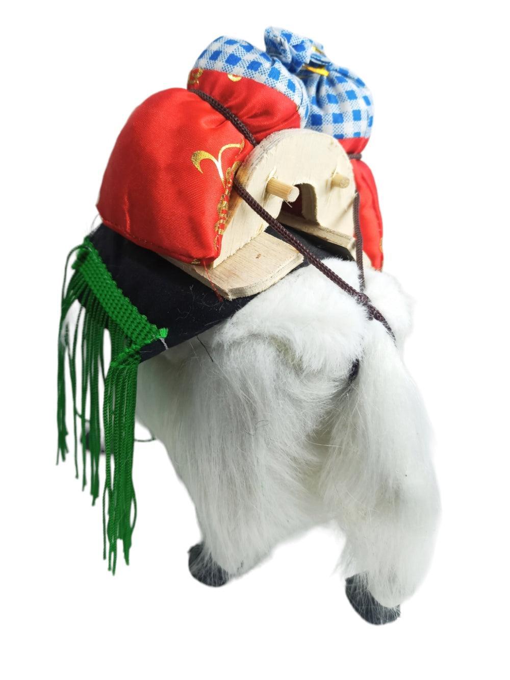 White Ladakh Yak | Yak 10 inches | Home Decorations - ZANSKAR ARTS