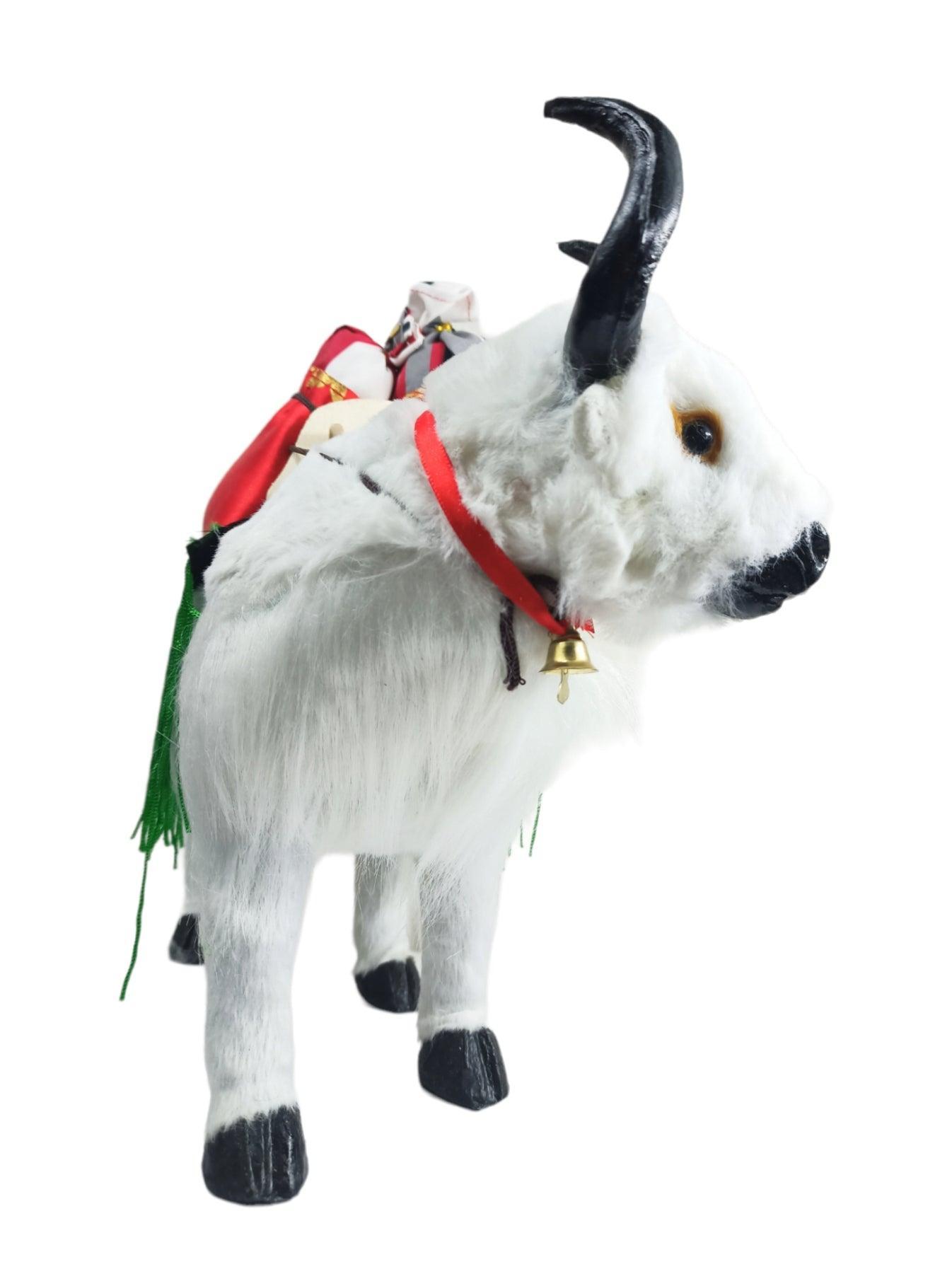 White Ladakh Yak | Yak 12 inches | Home Decorations - ZANSKAR ARTS