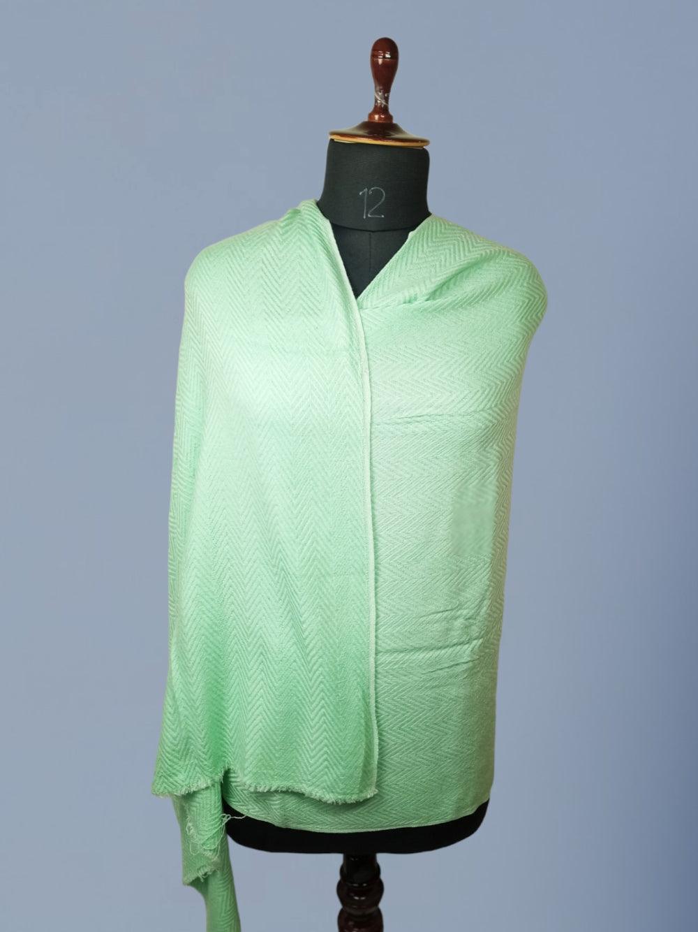 Women Pashmina Stole | Wave Design | Reversible Stole - ZANSKAR ARTS