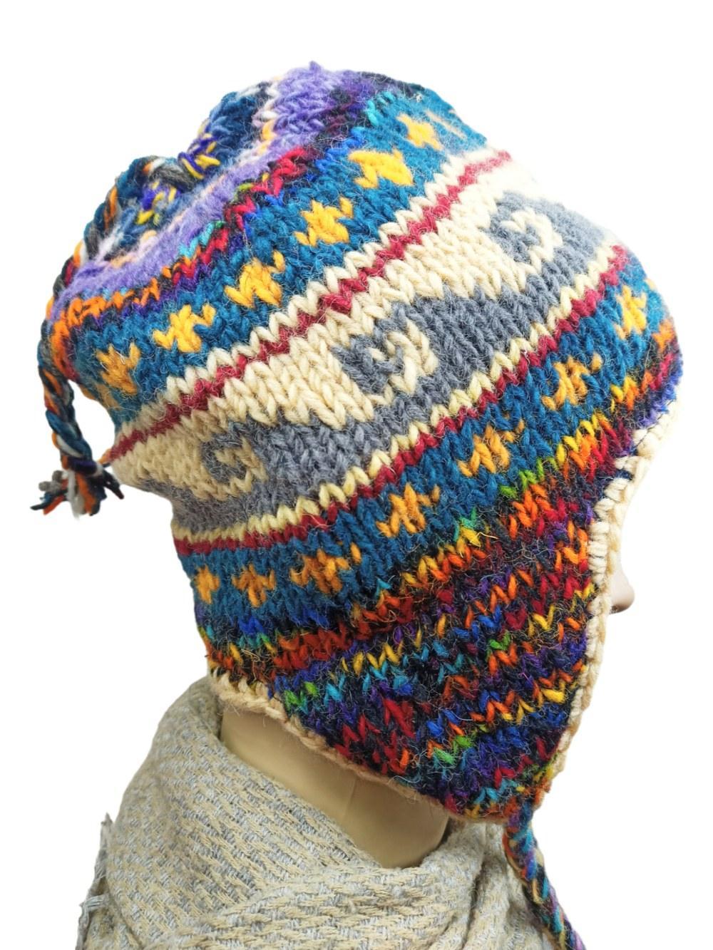 Yak Wool Cap | Fleece Inner Cap | Handwoven - ZANSKAR ARTS