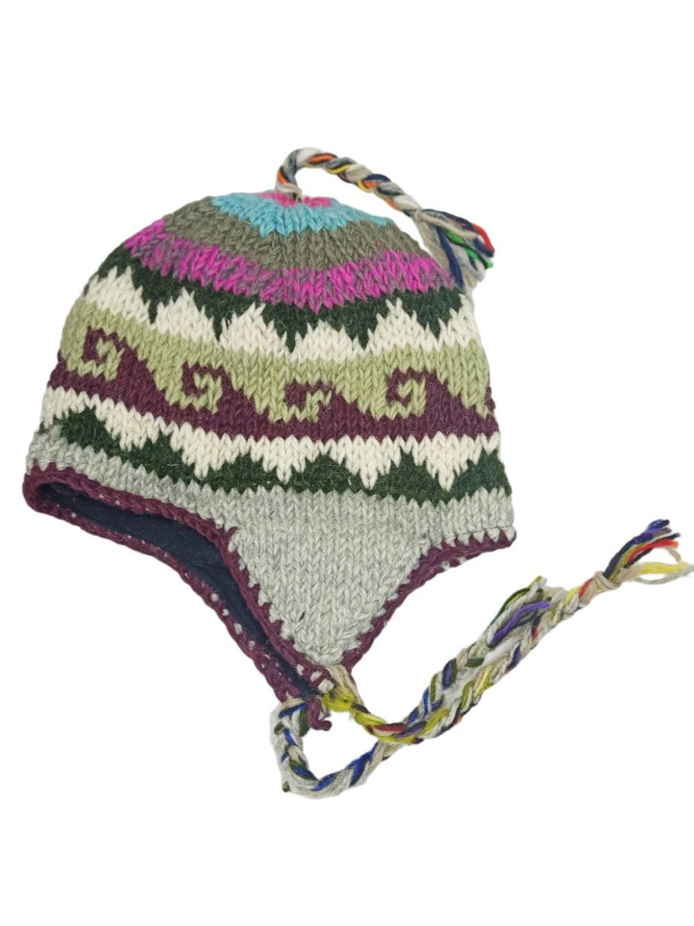 Yak Wool Cap | Fleece Inner Cap | Handwoven - ZANSKAR ARTS