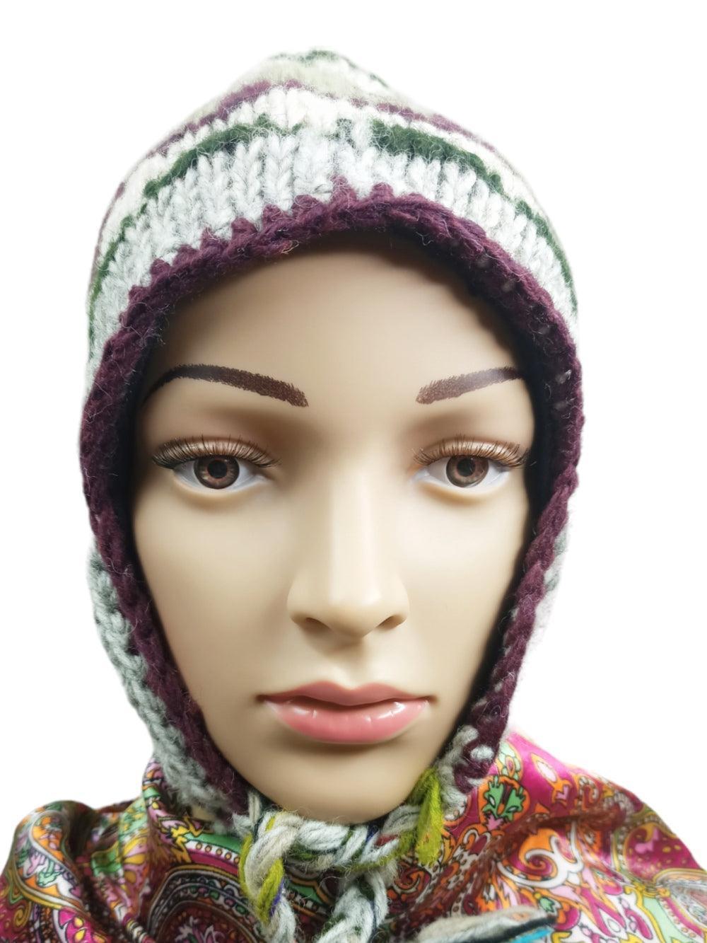Yak Wool Cap | Fleece Inner Cap | Handwoven - ZANSKAR ARTS