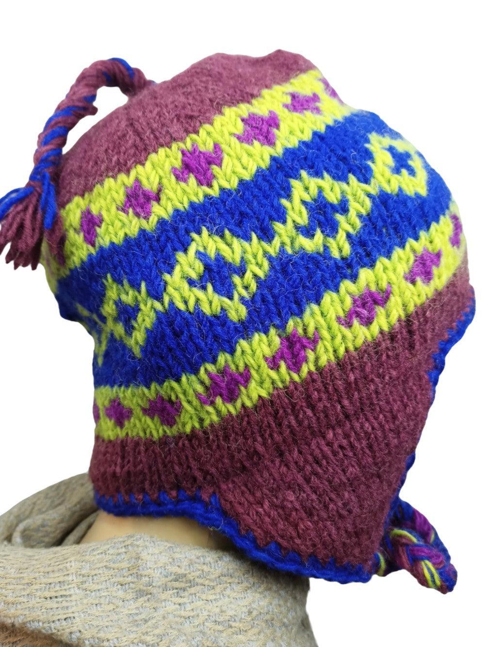 Yak Wool Cap | Fleece Inner Cap | Handwoven - ZANSKAR ARTS