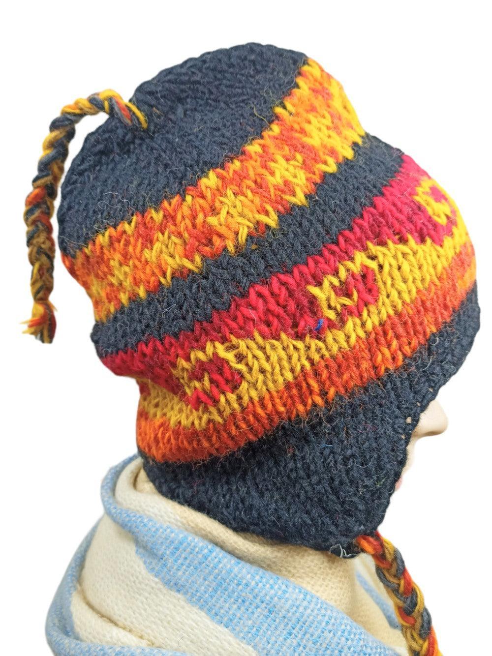 Yak Wool Cap | Fleece Inner Cap | Hanwoven - ZANSKAR ARTS