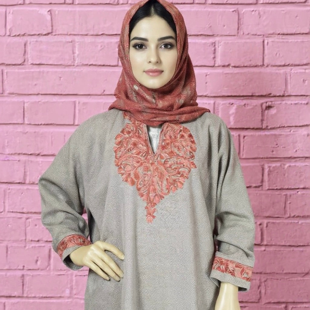 Rediscovering Winters with the Zanskar Arts Ladies Yak Wool Faran