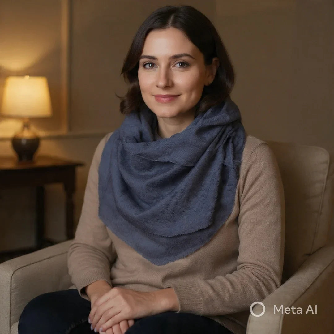 Plain Sami Pashmina | Fine Wool | Muffler