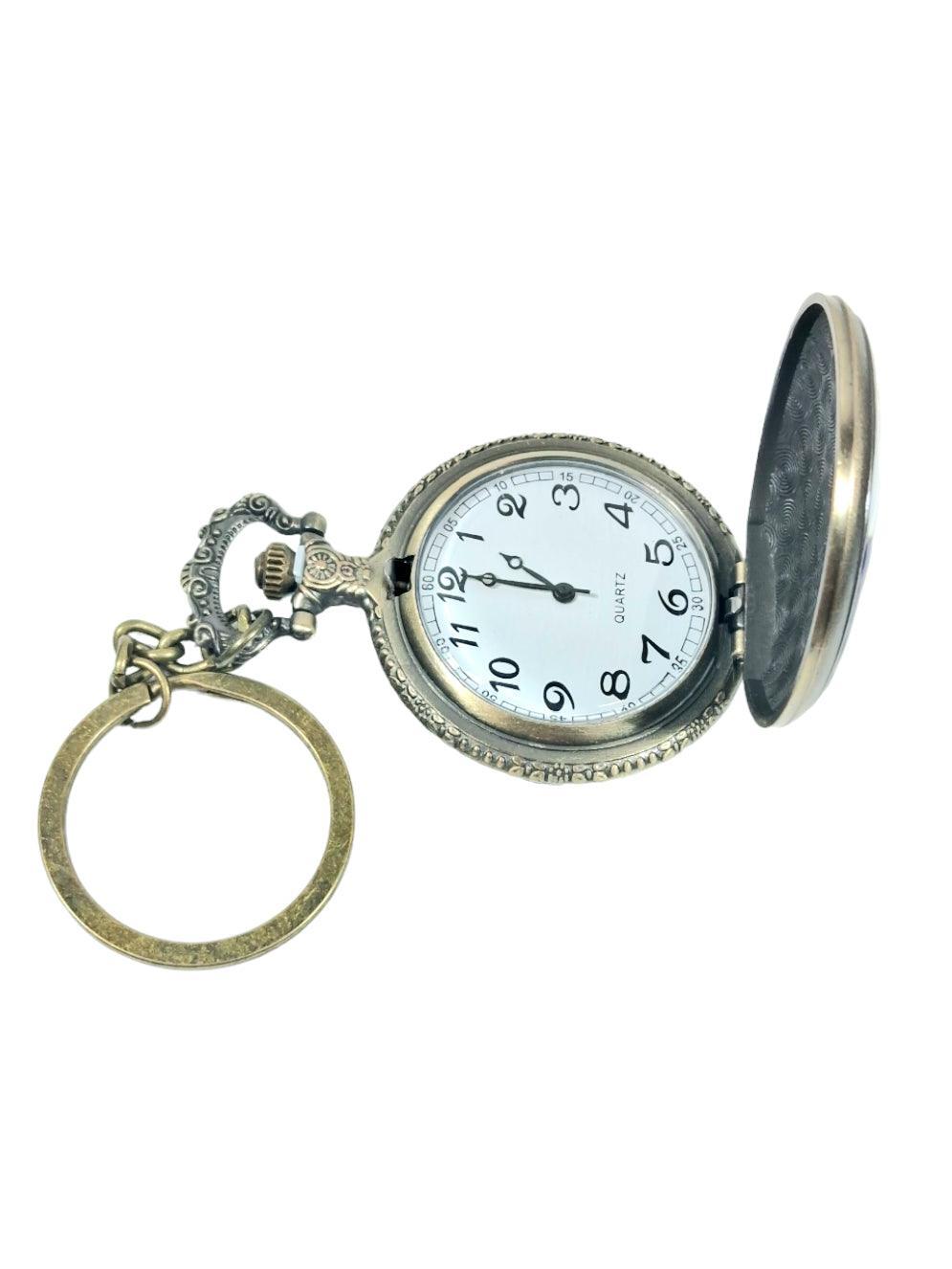 Colour Antique Watch | Metal Keychain | Pocket Watch - ZANSKAR ARTS