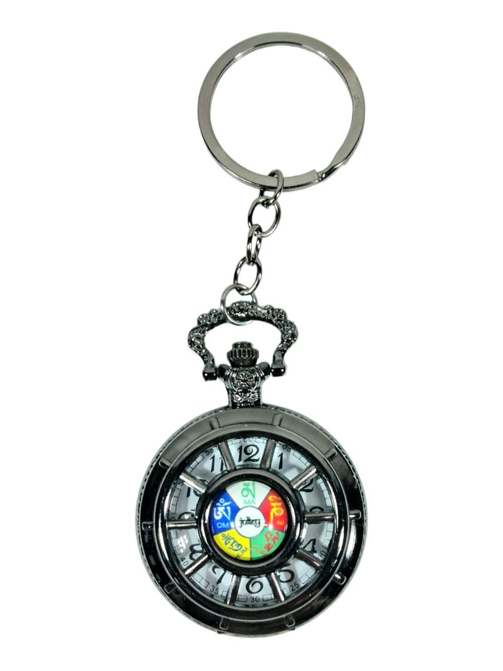 Colour Antique Watch | Metal Keychain | Pocket Watch - ZANSKAR ARTS