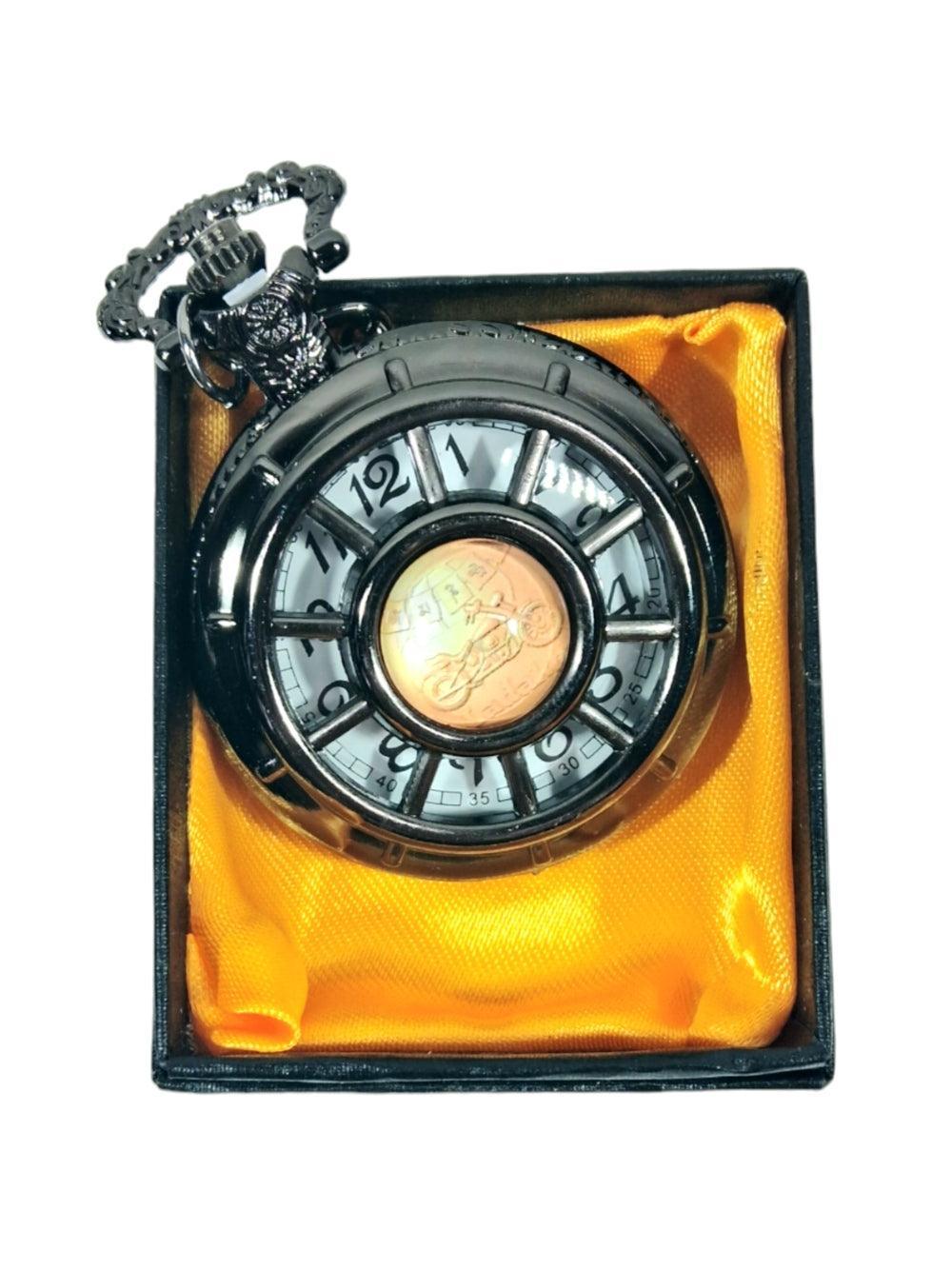 Colour Antique Watch | Metal Keychain | Pocket Watch - ZANSKAR ARTS