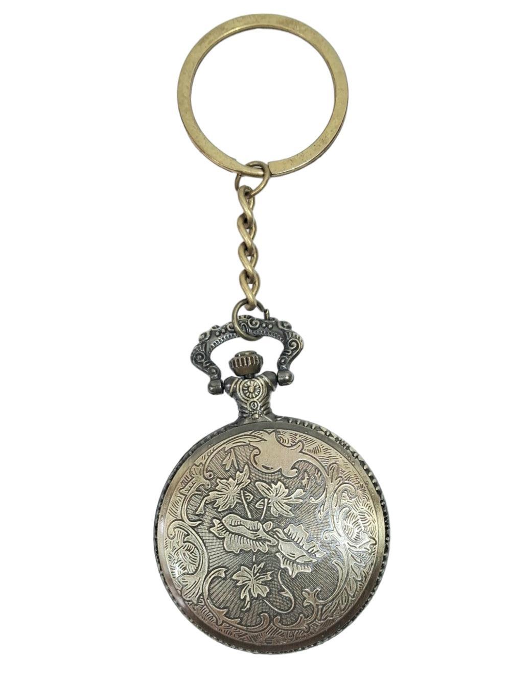 Antique Watch | Metal Keychain | Pocket Watch - ZANSKAR ARTS