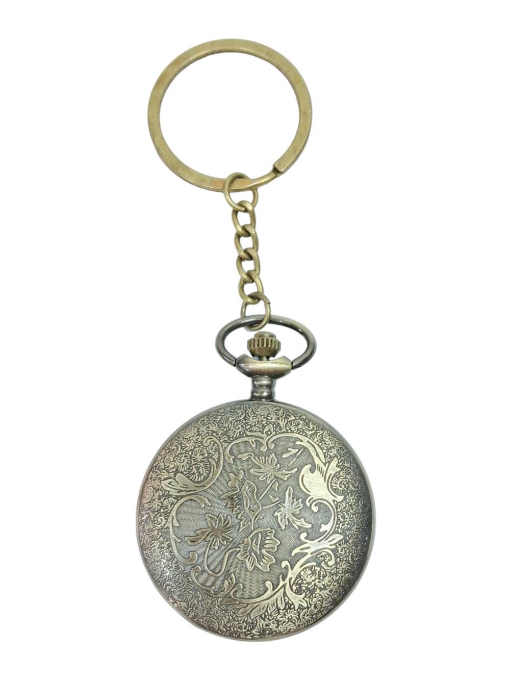 Antique Watch | Metal Keychain | Pocket Watch - ZANSKAR ARTS