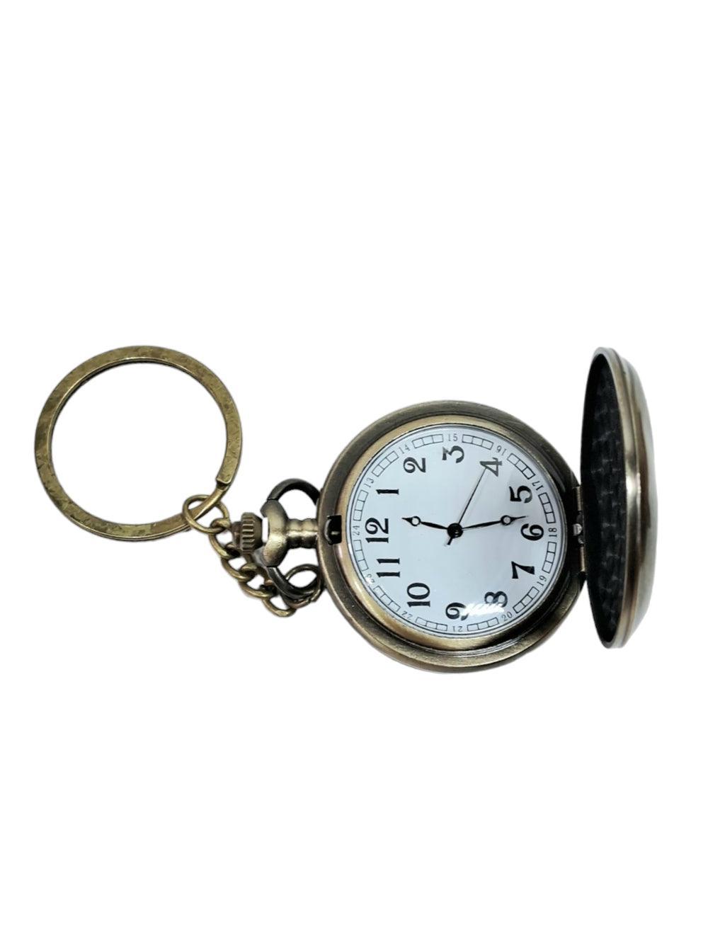 Antique Watch | Metal Keychain | Pocket Watch - ZANSKAR ARTS