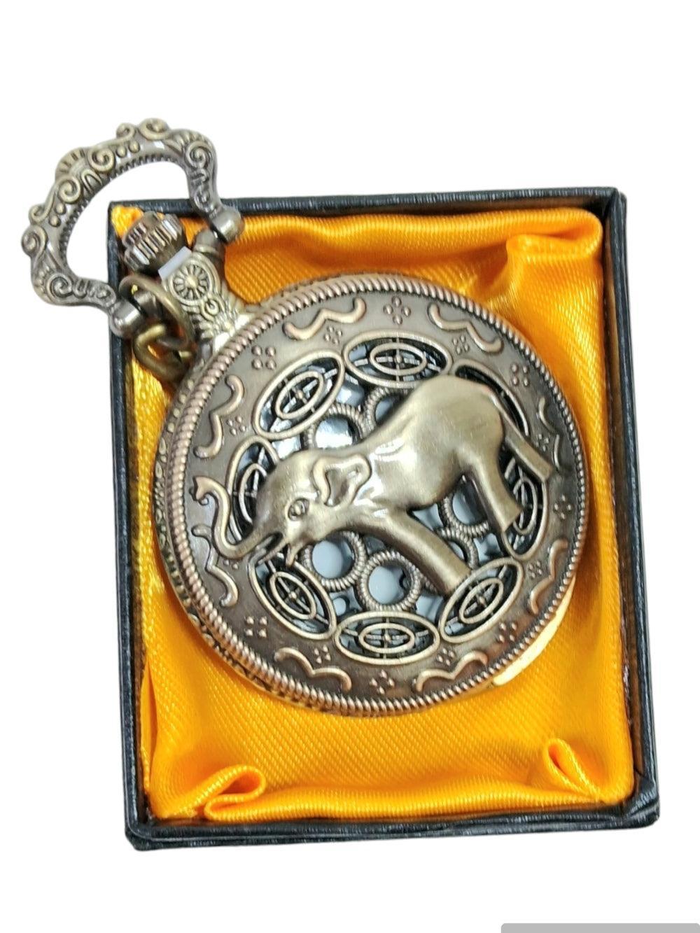 Antique Watch | Metal Keychain | Pocket Watch - ZANSKAR ARTS