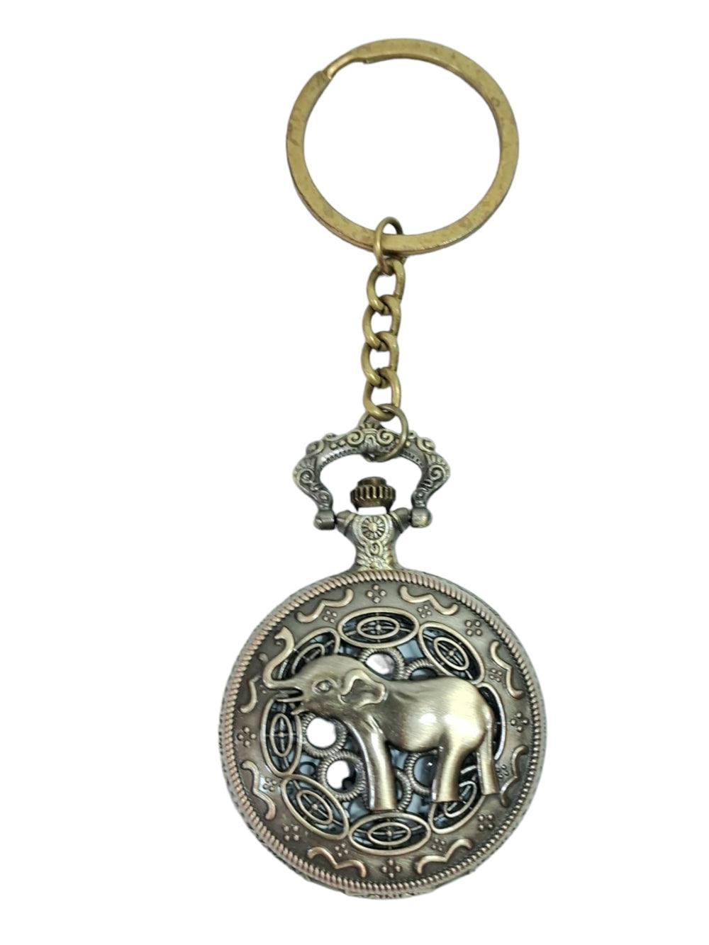 Antique Watch | Metal Keychain | Pocket Watch - ZANSKAR ARTS