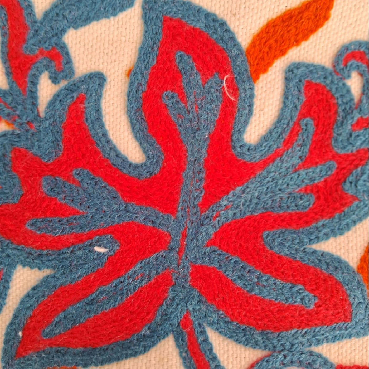 Hand Pouch | Crewel Clutch | Kashmiri Crewel Embrodery