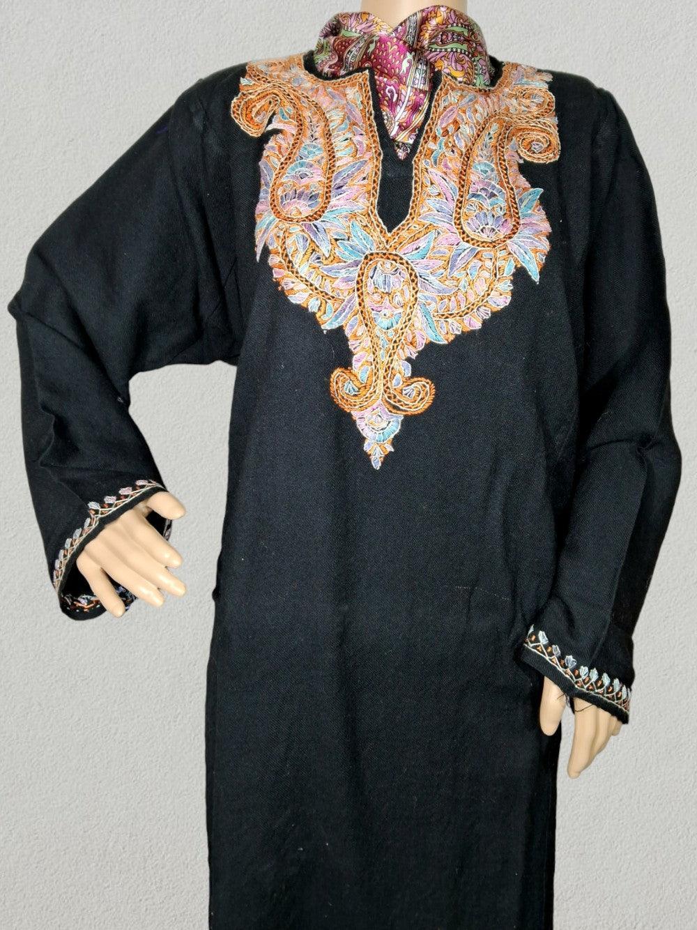 Women Cashmilon Kurties | Needle Work Kurties | Kashmiri Culture