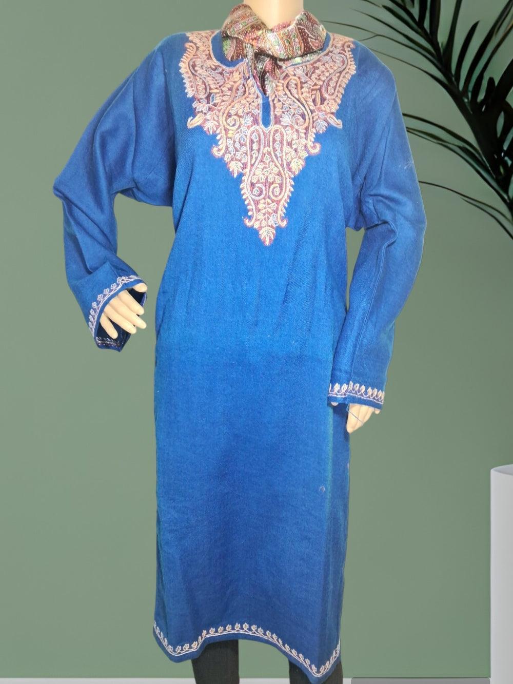 Women Cashmilon Kurties | Needle Work Kurties | Kashmiri Culture