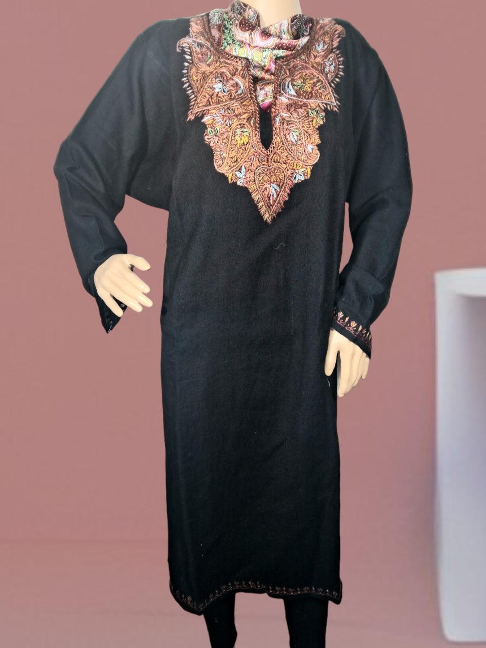 Women Cashmilon Kurties | Needle Work Kurties | Kashmiri Culture
