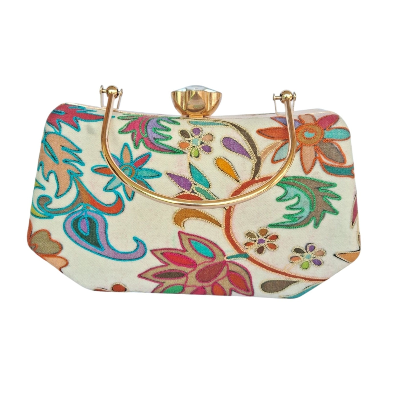 Embroidered Clutch |  Clutch For Women | Party Bridal  Clutch