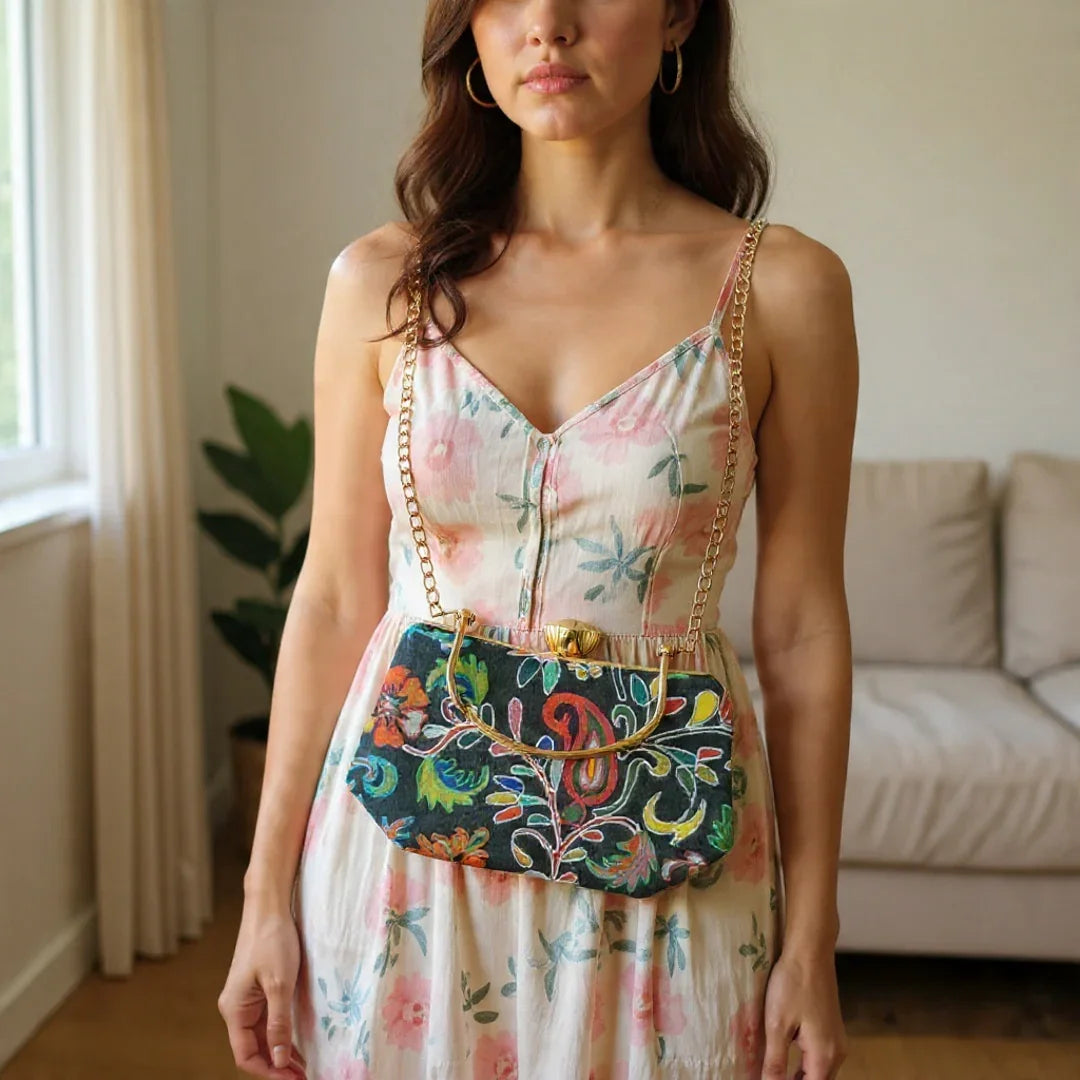 Embroidered Clutch |  Clutch For Women | Party Bridal  Clutch