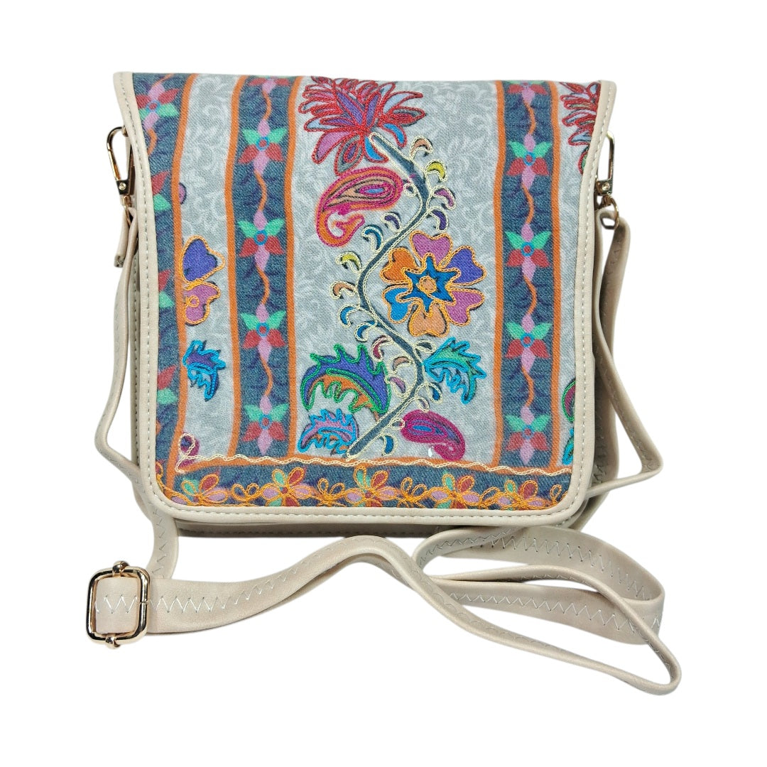 Women Embroidery Handbag | Sling Bag | Kashmiri Ari Work Bag