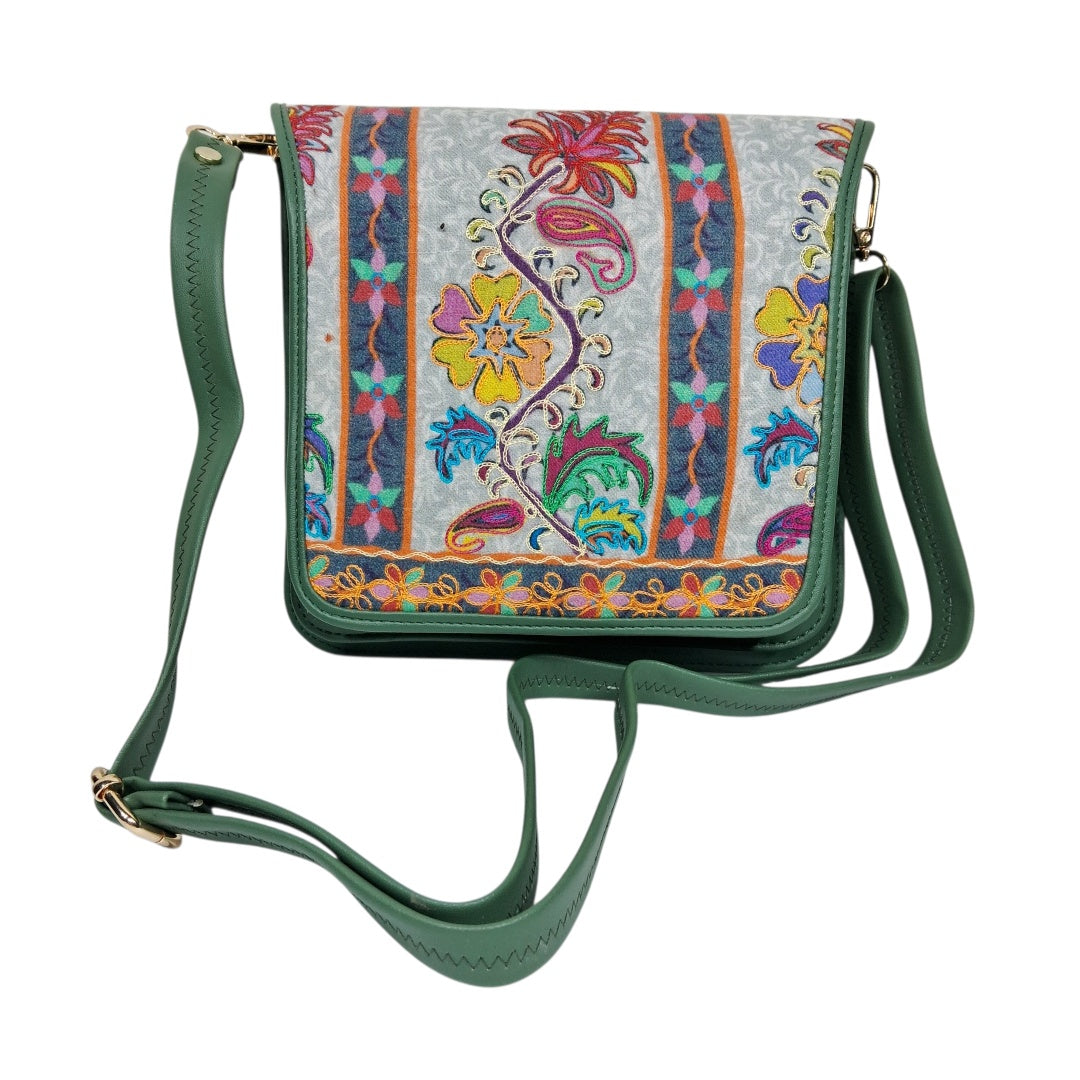 Women Embroidery Handbag | Sling Bag | Kashmiri Ari Work Bag