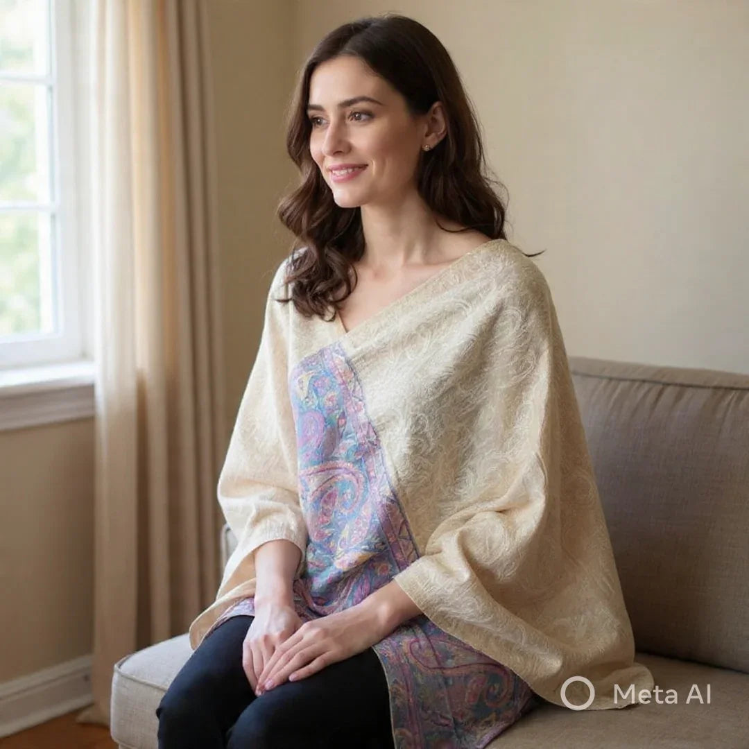 Pashmina Shawl | Self Designed Shawl | Kani Palla Shawl