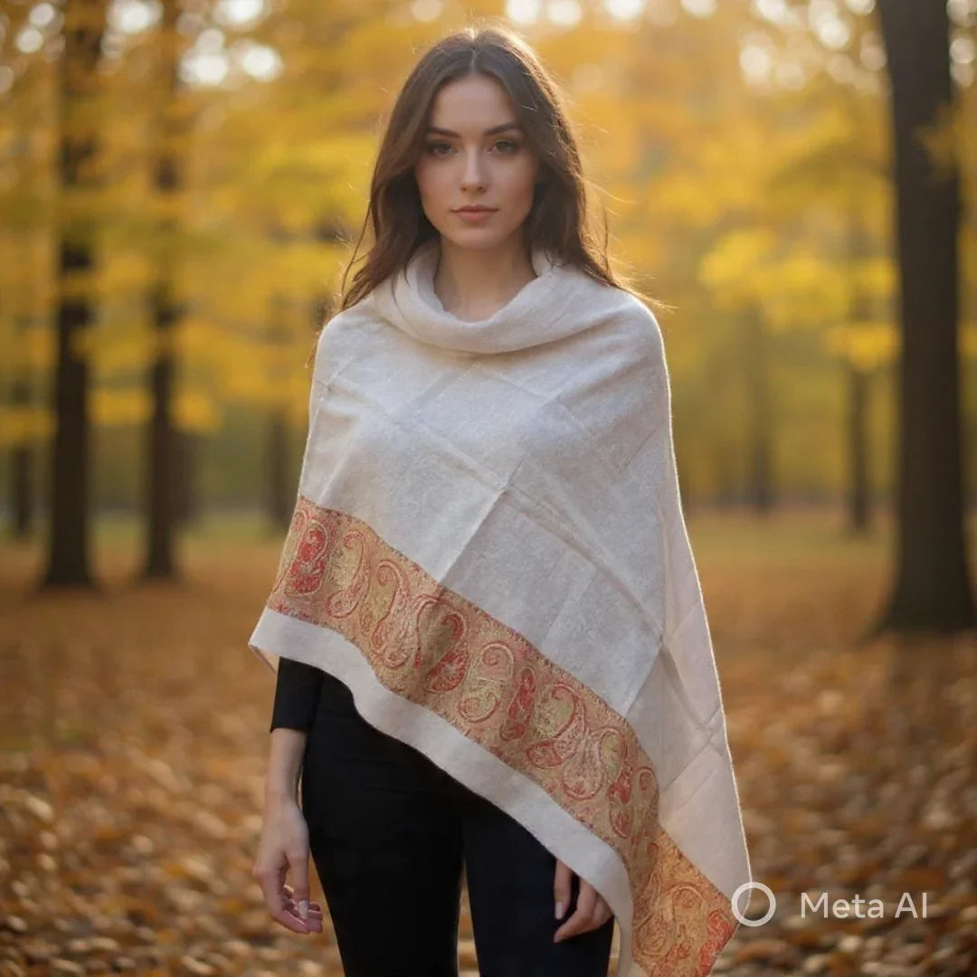 Pashmina Shawl | Self Designed Shawl | Kani Palla Shawl