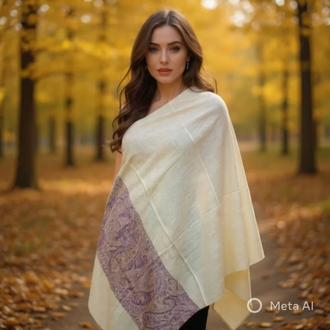 Pashmina Shawl | Self Designed Shawl | Kani Palla Shawl