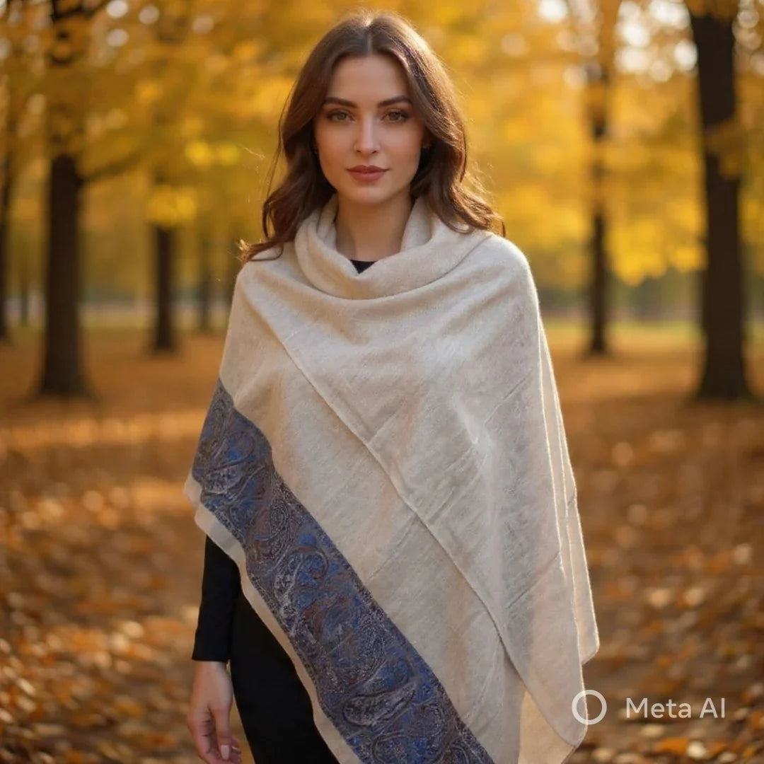 Pashmina Shawl | Self Designed Shawl | Kani Palla Shawl