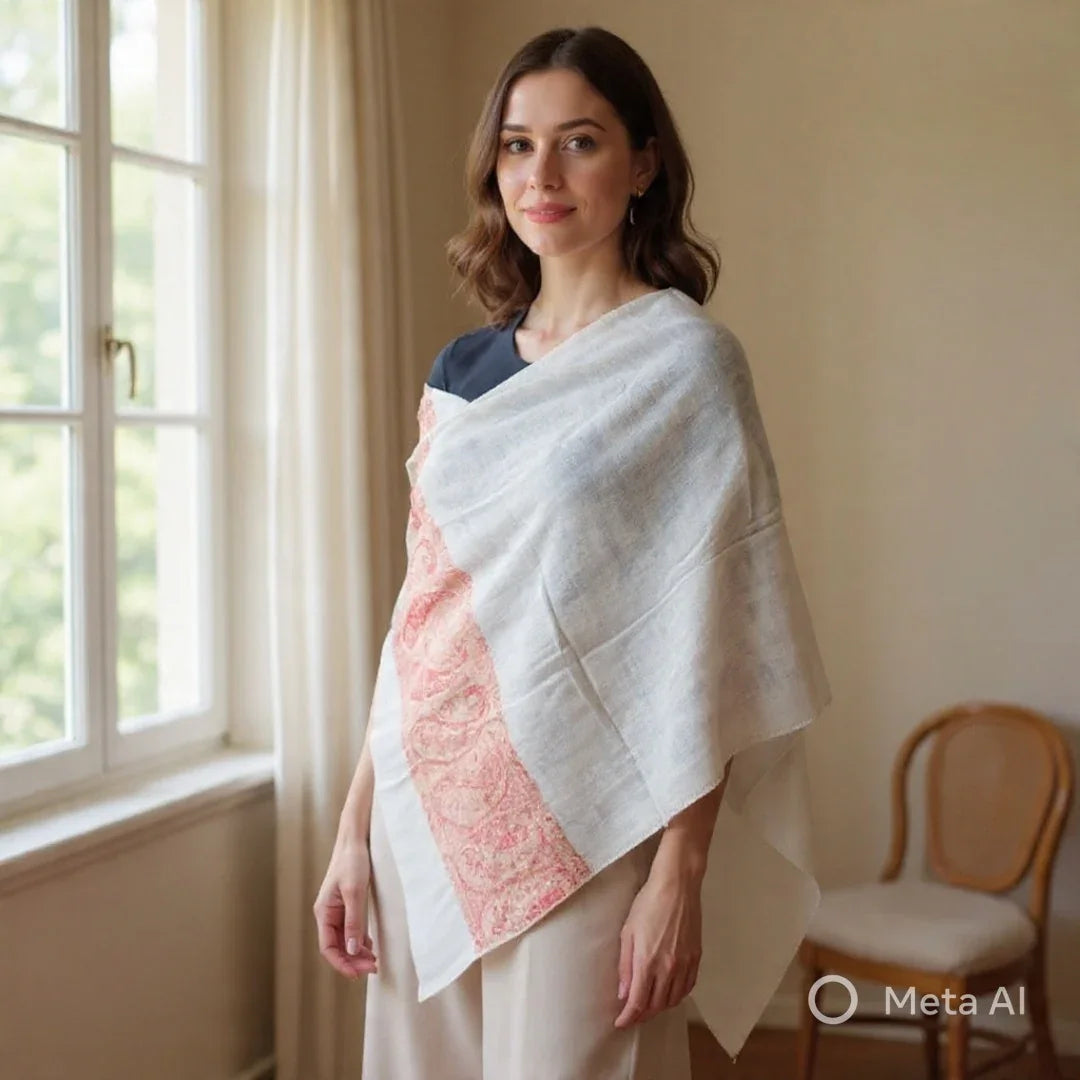 Pashmina Shawl | Self Designed Shawl | Kani Palla Shawl