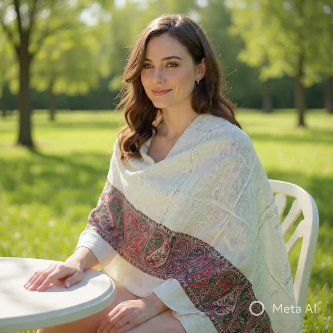 Pashmina Shawl | Self Designed Shawl | Kani Palla Shawl