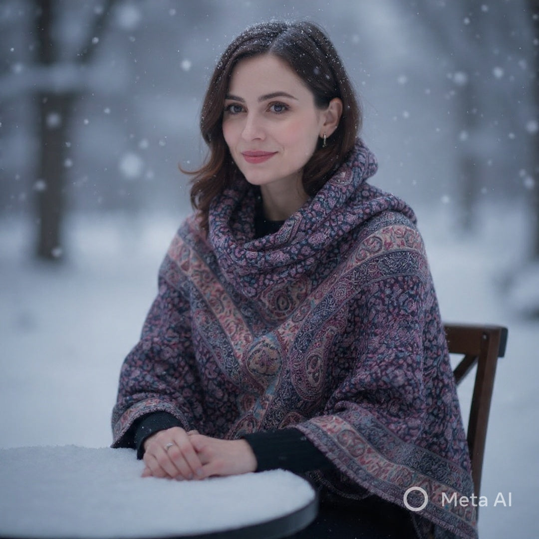 Kani Wool Shawl | Woolen Shawl | Multicolor