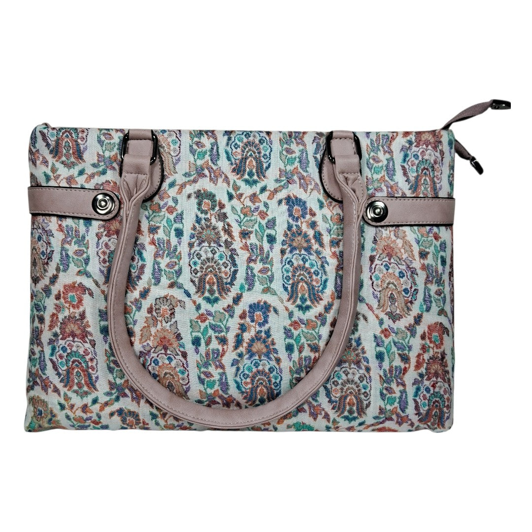 Kani Shoulder Bag | Handmade Kani Embroidered Bag | Hand Bag Kani