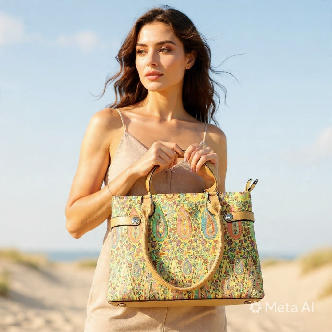 Kani Shoulder Bag | Handmade Kani Embroidered Bag | Hand Bag Kani