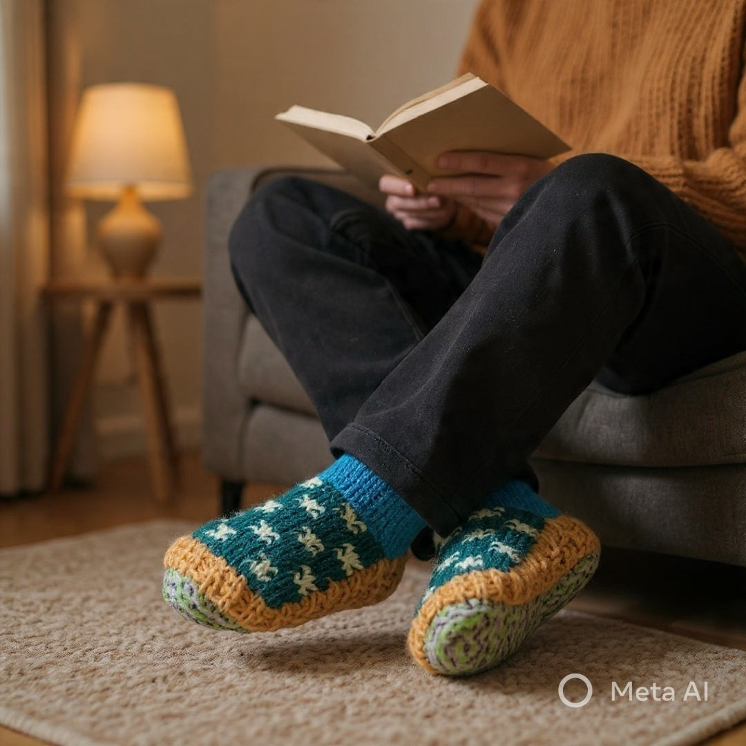 Men Woolen Socks| Yak Wool Socks | Knitted Socks