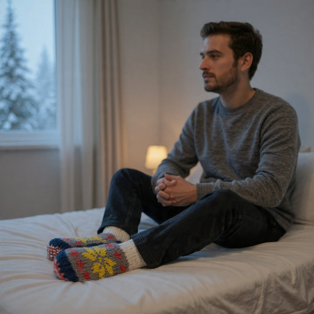 Men Woolen Socks| Yak Wool Socks | Knitted Socks