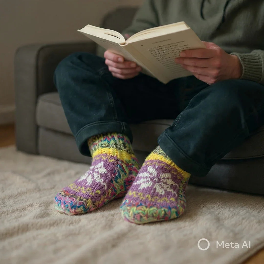 Men Woolen Socks| Yak Wool Socks | Knitted Socks