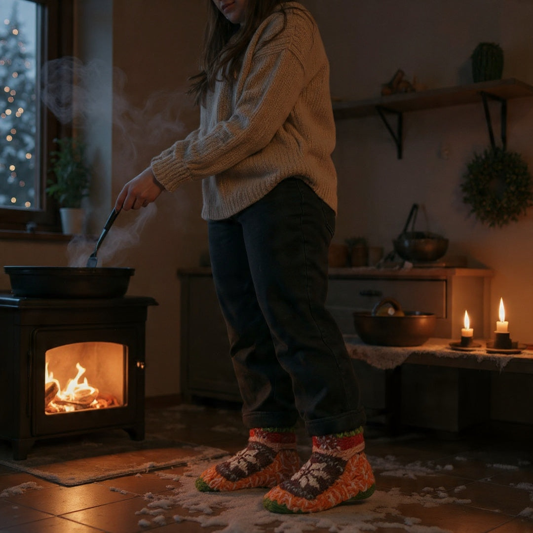 Women Woolen Socks| Yak Wool Socks | Knitted Socks