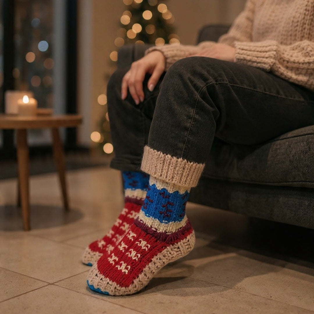 Women Woolen Socks| Yak Wool Socks | Knitted Socks