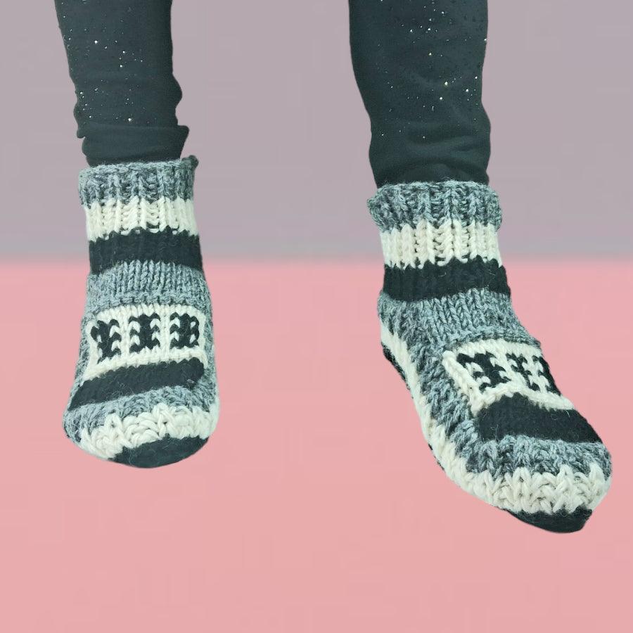 Hand Knitted Socks | Yak Wool Socks | Fleece Socks - ZANSKAR ARTS