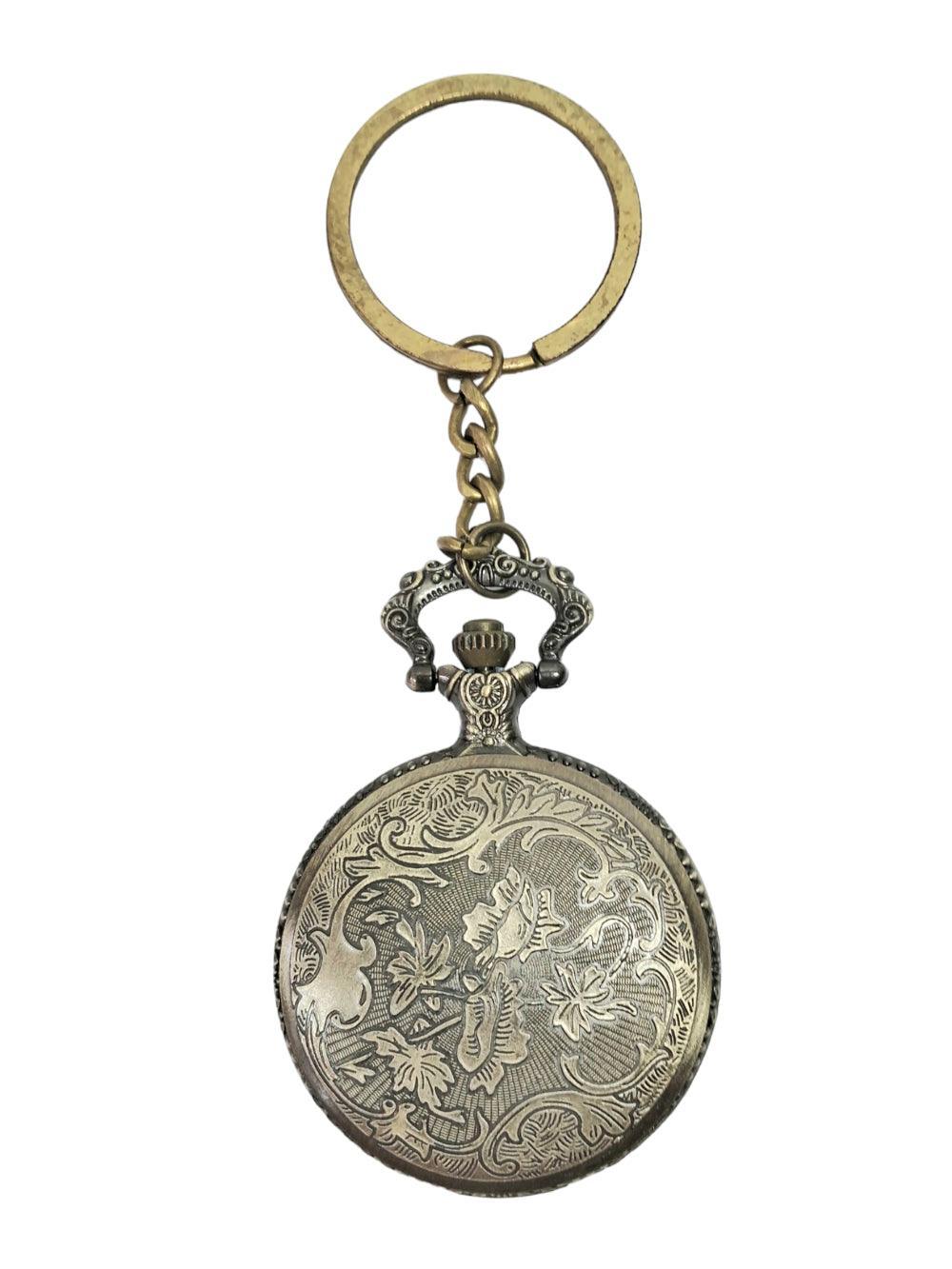 Antique Watch | Metal Keychain | Pocket Watch - ZANSKAR ARTS